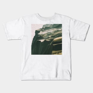 Natural Mountains Oil Effects 4 Kids T-Shirt